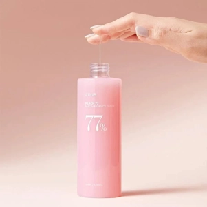 Toner ANUA Peach 77 Niacinamide Essence Lotion tonique  à la peche de la marque coréenne ANUA  cosmetique coréen soin du visage