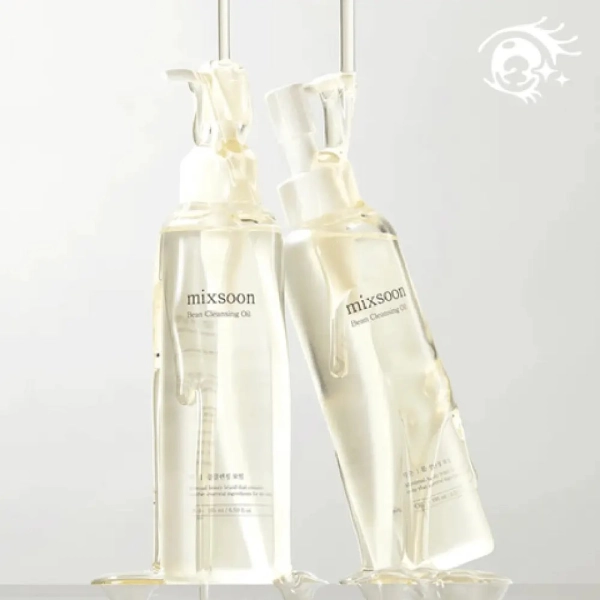 Huile démaquillante Mixsoon Bean Cleansing Oil, soin du visage coréen pour un nettoyage en profondeur et une peau éclatante.