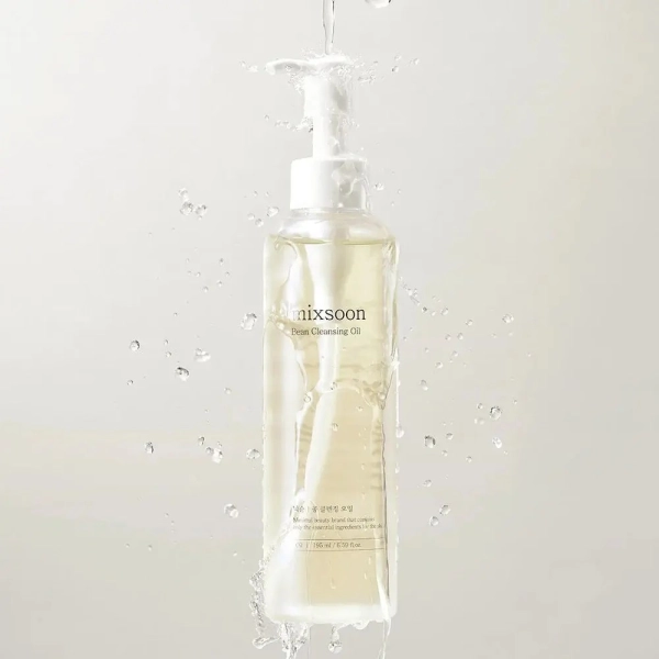 Huile démaquillante Mixsoon Bean Cleansing Oil, soin du visage coréen pour un nettoyage en profondeur et une peau éclatante.