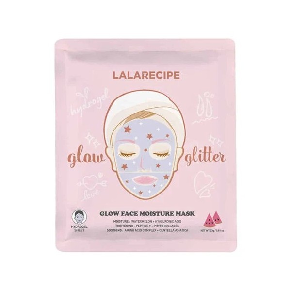 Soins du visage layering Cosmétiques coréens  Lalarecipe Glow Face Moisture Mask