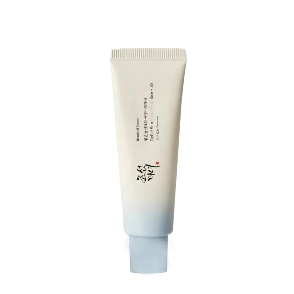 Relief Sun Aqua-Fresh : Rice + B5 de BEAUTY OF JOSEON, protection solaire légère coréenne à base de riz et provitamine B5 Relief Sun Aqua-Fresh : Rice + B5 de BEAUTY OF JOSEON, protection solaire légère coréenne à base de riz et provitamine B5
