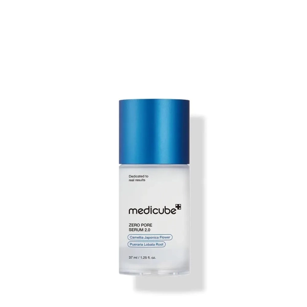 Sérum Zero Pore Sérum 2.0 de Medicube pour resserrer les pores dilatés, affiner le grain de peau et contrôler le sébum