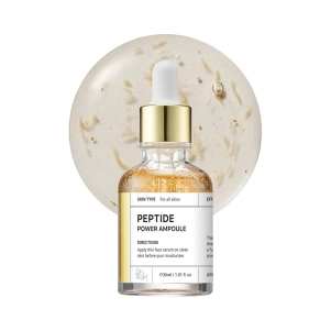 Ampoule anti-âge Peptide Power Ampoule Mfg de la marque coréenne BEAUTY OF MAJESTY soin visage peptides raffermissant