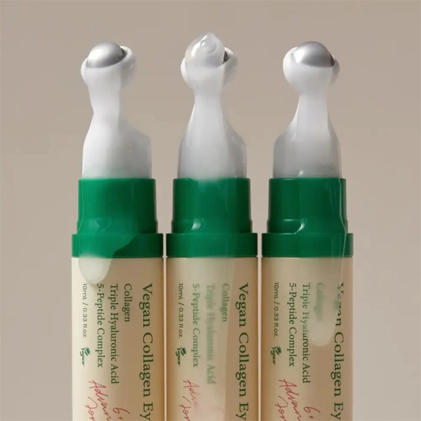 Sérum contour des yeux Vegan Collagen Eye Serum pour lisser, raffermir et réduire les signes de fatigue du regard