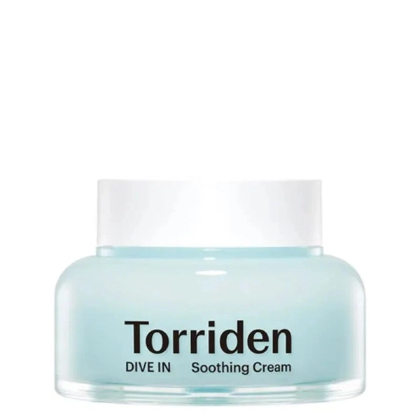 Soothing Cream crème hydratante coréenne apaisante enrichie en acide hyaluronique pour calmer et renforcer la peau sensible