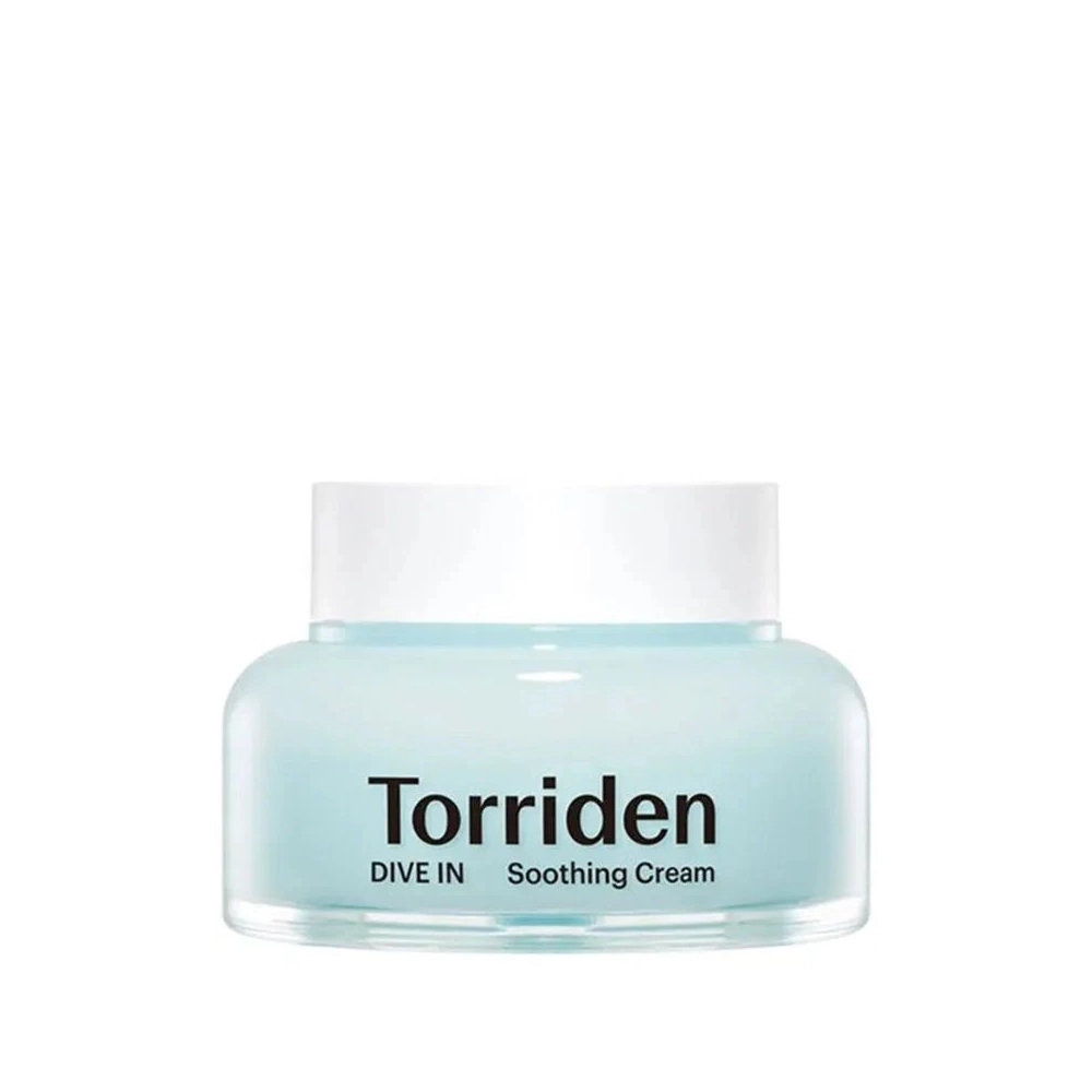 Soothing Cream crème hydratante coréenne apaisante enrichie en acide hyaluronique pour calmer et renforcer la peau sensible