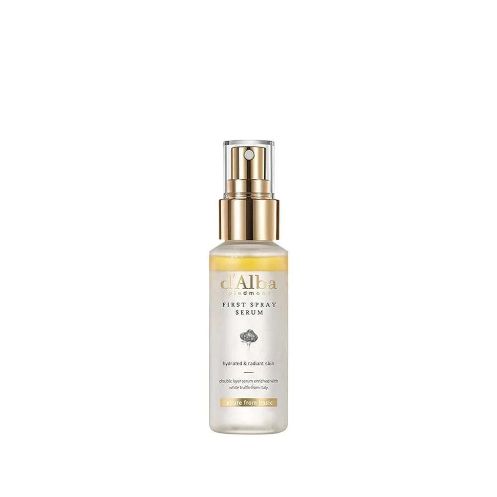 White Truffle First Spray Serum hydratant et illuminateur enrichi en truffe blanche pour nourrir la peau et lui redonner éclat