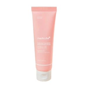 Crème hydratante PDRN Pink Hyaluronic Moisturizing Cream de Medicube, soin coréen nourrissant à l’acide hyaluronique et PDRN.