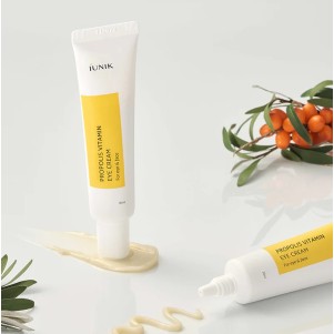 Soins du visage layering Cosmétiques coréens  Iunik Propolis Vitamin Eye Cream