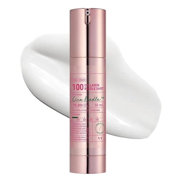 Sérum Collagen Reedle Shot 100 de Medicube, soin coréen raffermissant aux micro-aiguilles et collagène pour une peau rebondie.