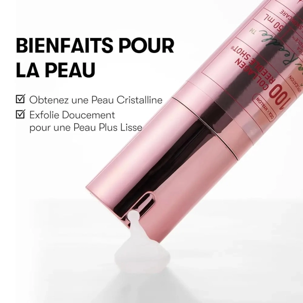 Sérum Collagen Reedle Shot 100 de Medicube, soin coréen raffermissant aux micro-aiguilles et collagène pour une peau rebondie.