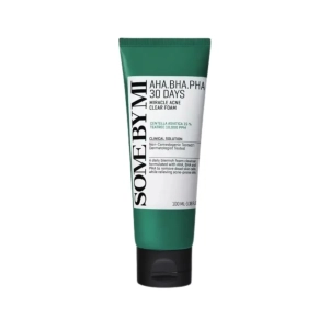 Nettoyant anti acné Some by mi aha-bha-pha 30 days miracle acne clear foam