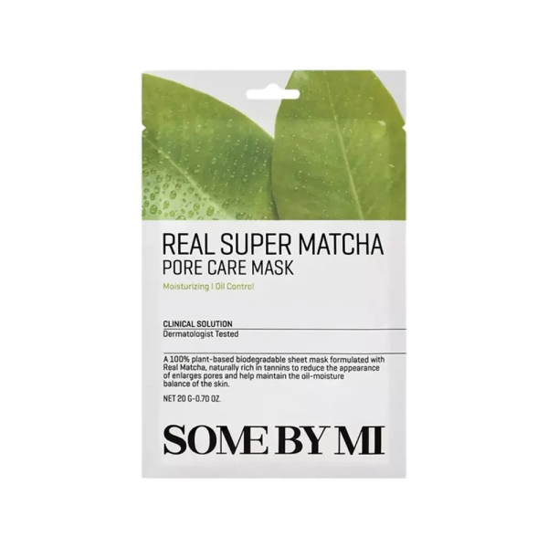 Cosmétiques coréens K BEAUTY COSMETICS  produit coréen Real Super Matcha Pore Care Mask