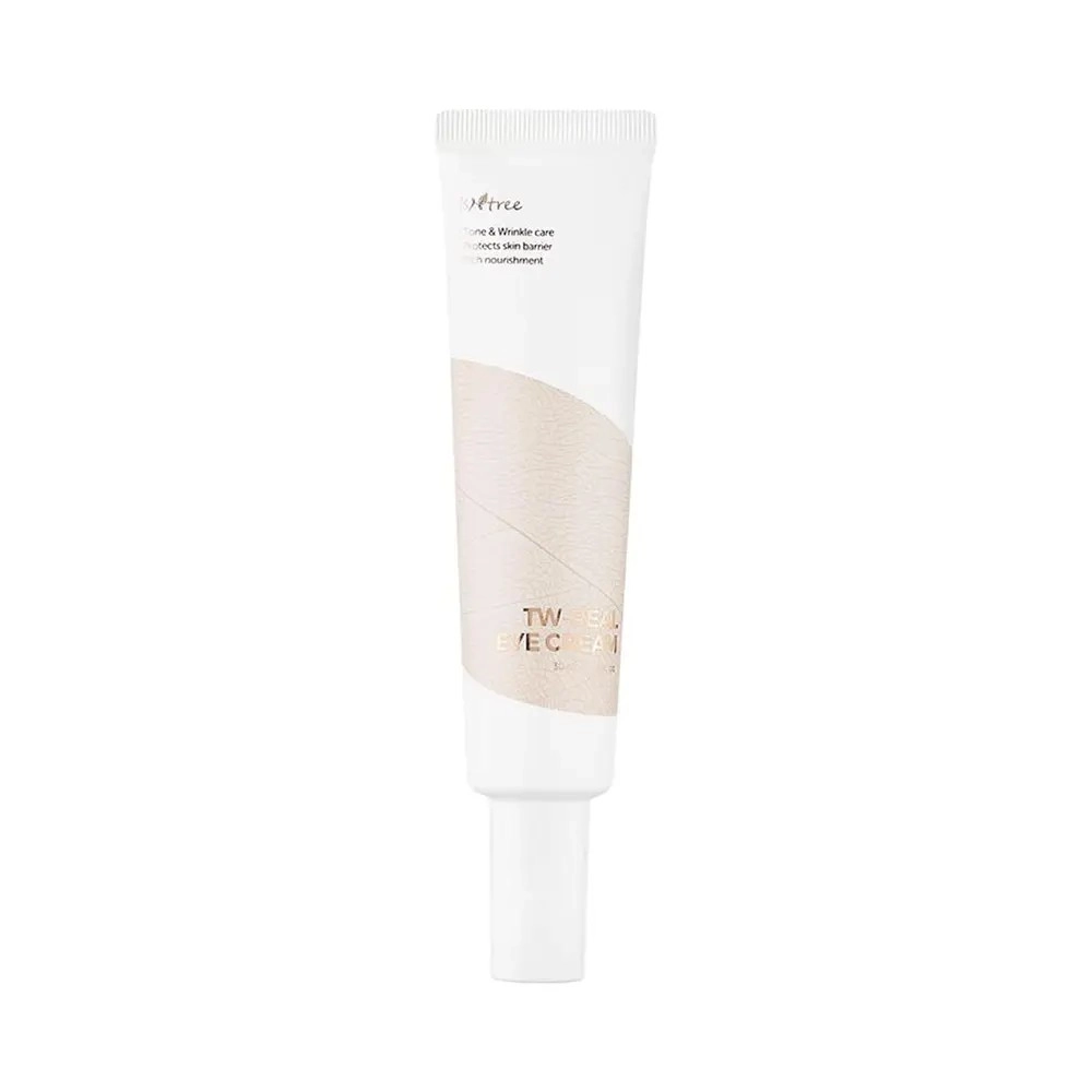 Crème contour des yeux TW-Real Eye Cream de la marque Isntree, soin hydratant et anti-âge pour le contour des yeux.