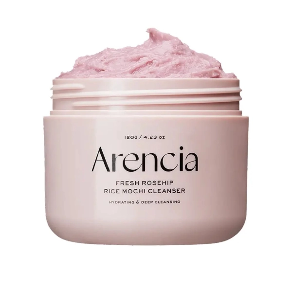Arencia Fresh Rosehip Rice soin visage coréen éclaircissant à la rose musquée et au riz