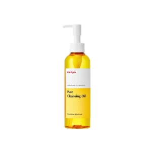 Huile nettoyante Ma-Nyo Pure Cleansing Oil de Ma-Nyo, soin coréen doux qui dissout maquillage et impuretés de la peau.