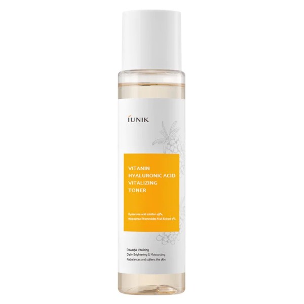 Cosmétiques coréens K BEAUTY COSMETICS  produit coréen iunik Vitamin Hyaluronic Acid Vitalizing Toner