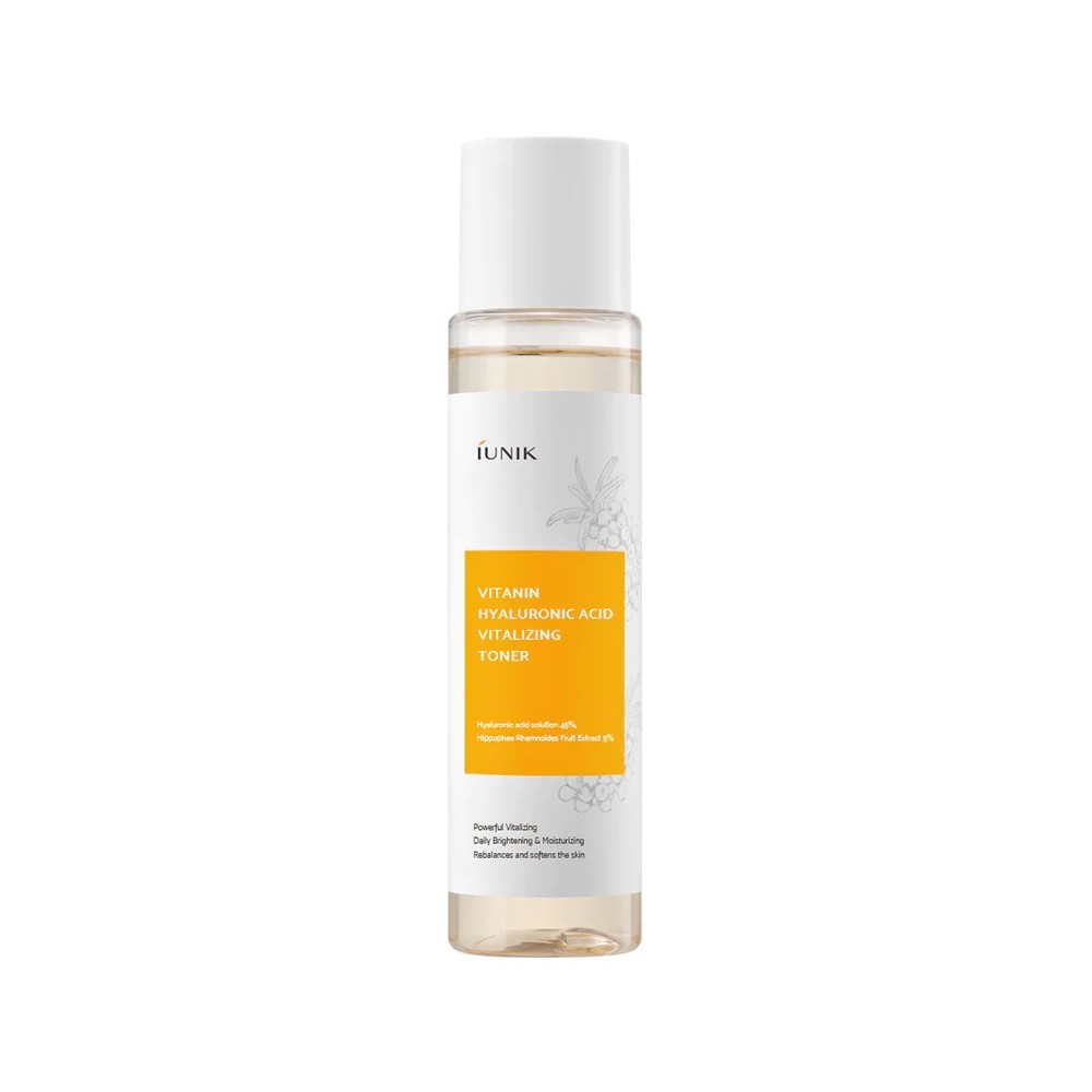 Cosmétiques coréens K BEAUTY COSMETICS  produit coréen iunik Vitamin Hyaluronic Acid Vitalizing Toner