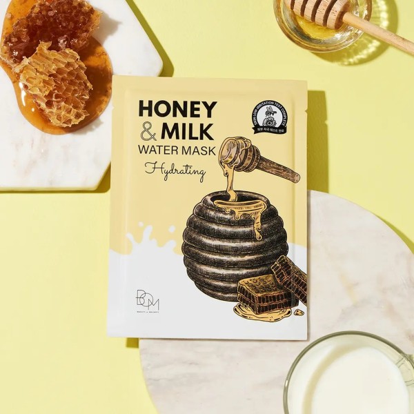 Cosmétiques coréens K BEAUTY COSMETICS  produit coréen Beauty Of Majesty Honey & Milk Water Mask Hydrating