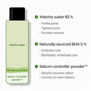 Cosmétiques coréens K BEAUTY COSMETICS  produit coréen Someb By Mi Super Matcha Pore Tightening Toner