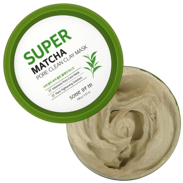 Cosmétiques coréens K BEAUTY COSMETICS  produit coréen Someb By Mi Super Matcha Pore Clean Clay Mask