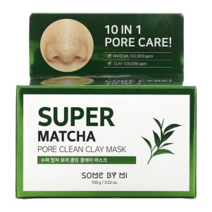 Cosmétiques coréens K BEAUTY COSMETICS  produit coréen Someb By Mi Super Matcha Pore Clean Clay Mask