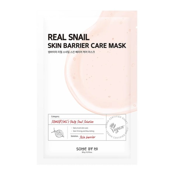 Cosmétiques coréens K BEAUTY COSMETICS  produit coréen Real Snail Skin Barrier Care Mask