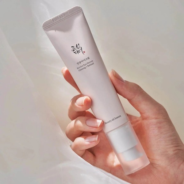 Cosmétiques coréens K BEAUTY COSMETICS  produit coréen BEAUTY OF JOSEON   Revive Eye Serum Ginseng + Retinal