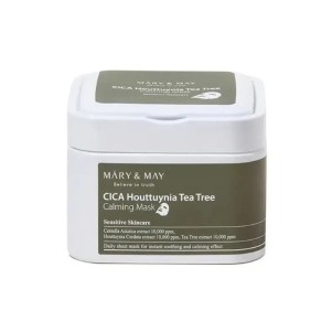 Boîte Masque tissu Cica houttuynia cordata tea tree calming mask