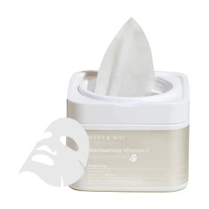 Boîte Masque tissu Niacinamide vitamin C brightening mask