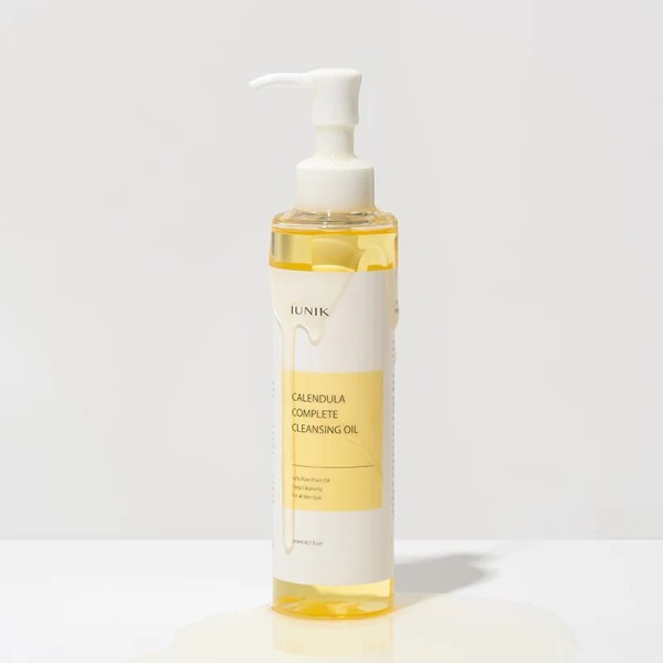 Soins du visage layering Cosmétiques coréens  iunik Calendula Complete Cleansing Oil