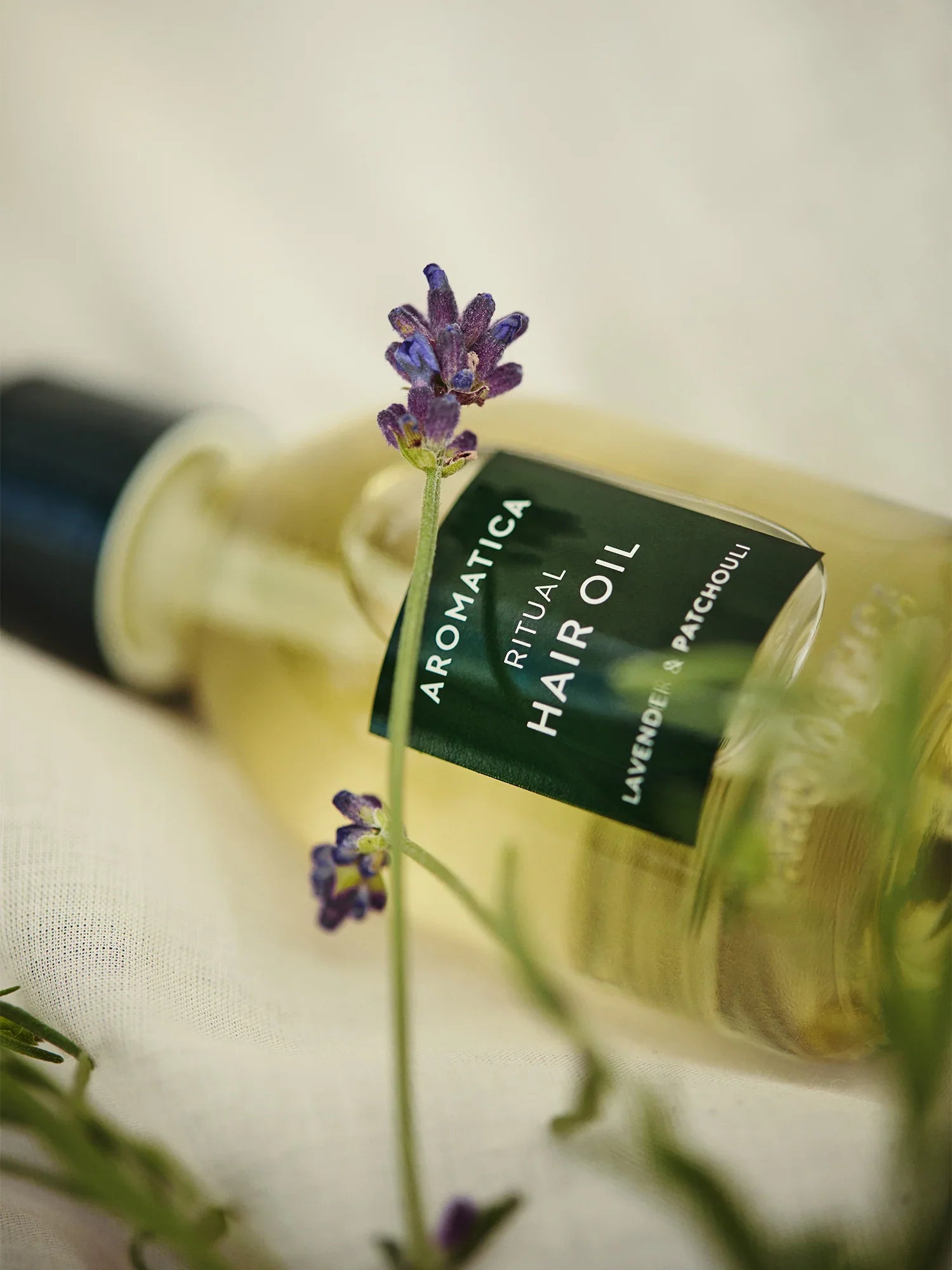 Aromatica Ritual Hair Oil Lavender & Patchouli, senteur lavande, soin capillaire coréen K Beauty Cosmetics