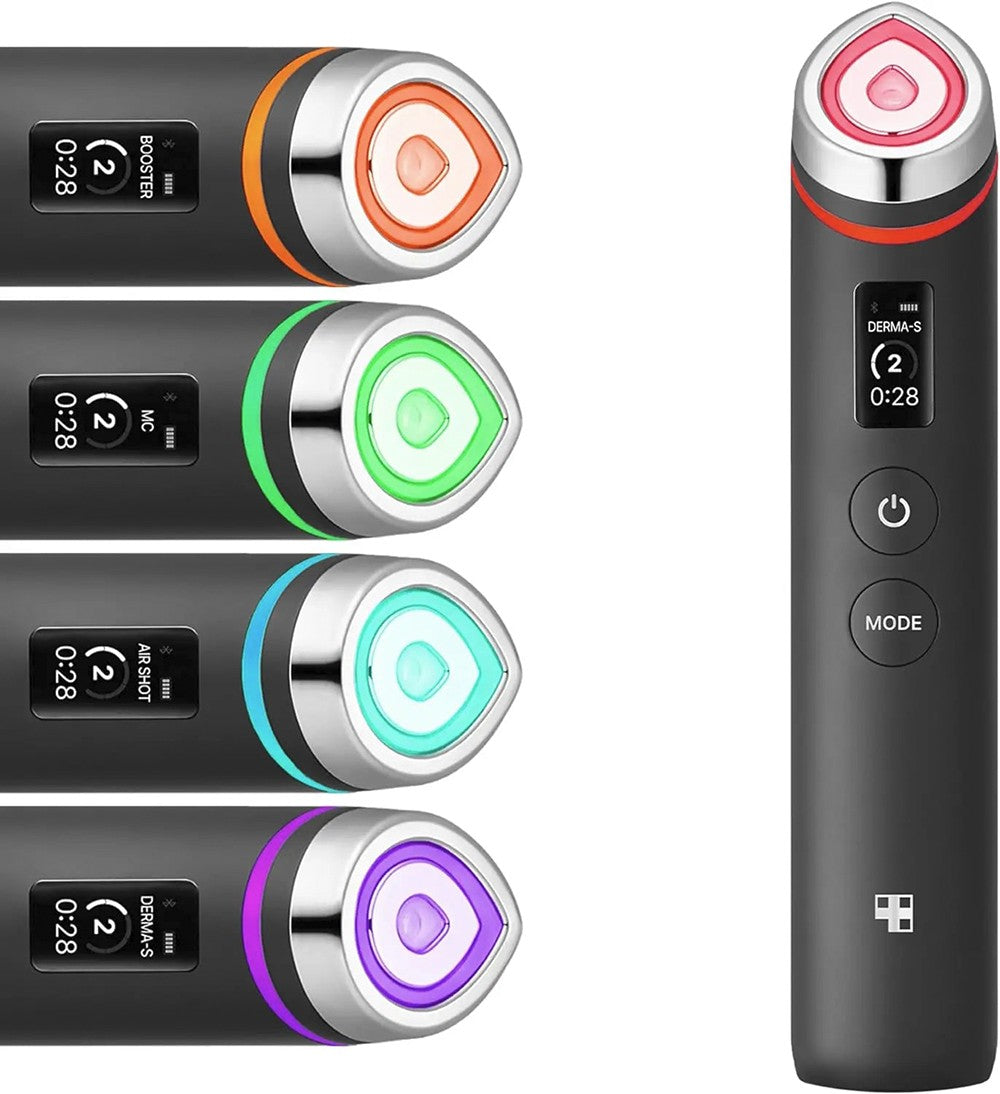 AGE-R Booster Pro Ex Pink de MEDICUBE, appareil de soin du visage anti-âge pour une peau raffermie et éclatante.