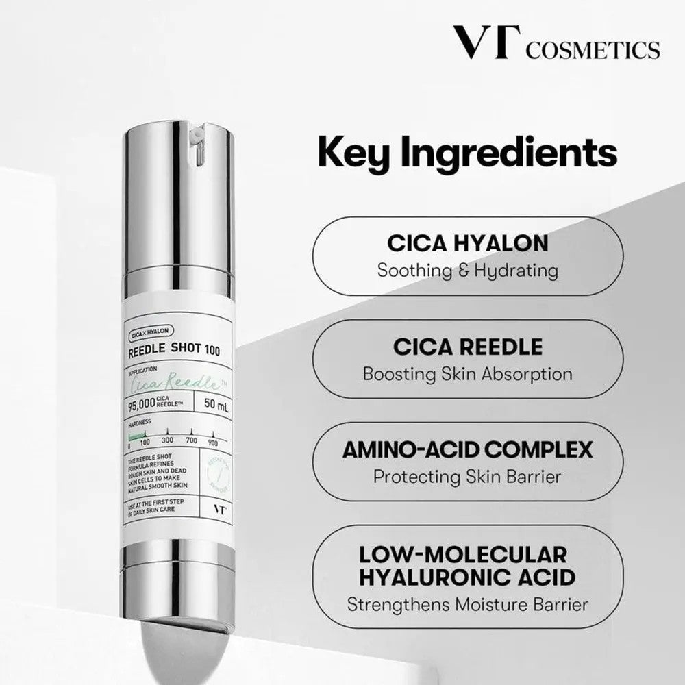 VT Reedle Shot 300, soin micro needling végétal anti-âge haute performance de la marque coréenne VT COSMETICS
