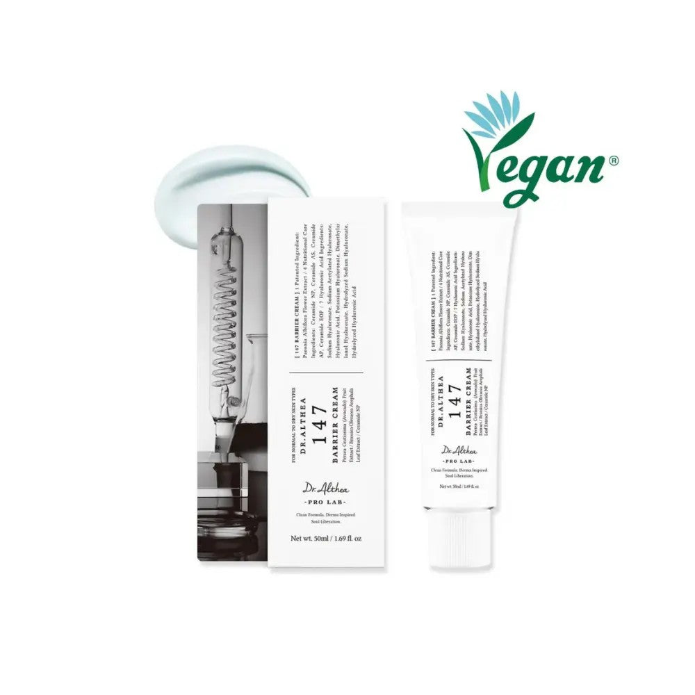 Dr.Althea 147 Barrier Cream, crème visage hydratante apaisante, barrière cutanée soin coréen