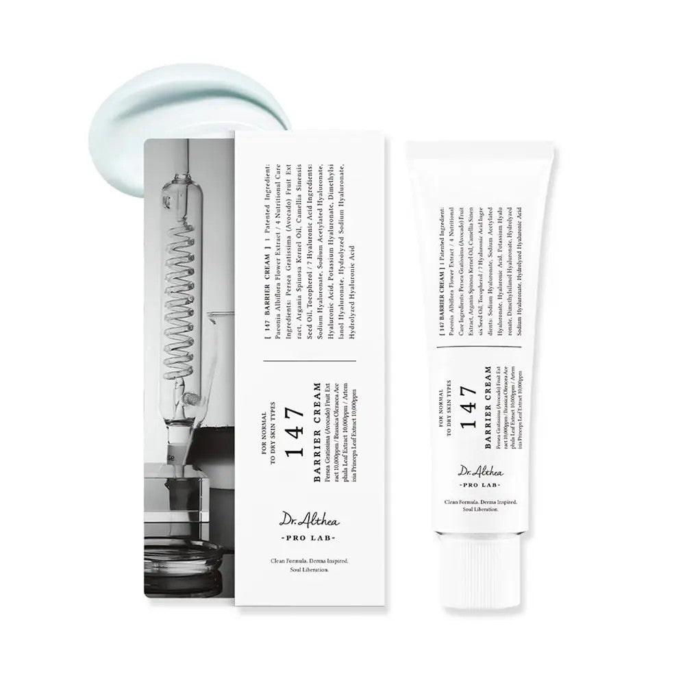 Dr.Althea 147 Barrier Cream, crème visage hydratante apaisante, barrière cutanée soin coréen