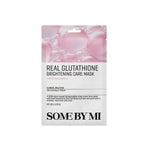 Real Glutathione Brightening Care Mask masque visage éclaircissant au glutathion de SOME BY MI, soin coréen pour teint lumineux