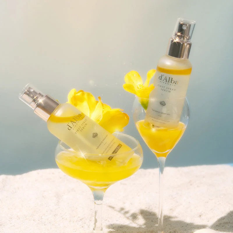 White Truffle First Spray Serum hydratant et illuminateur enrichi en truffe blanche pour nourrir la peau et lui redonner éclat