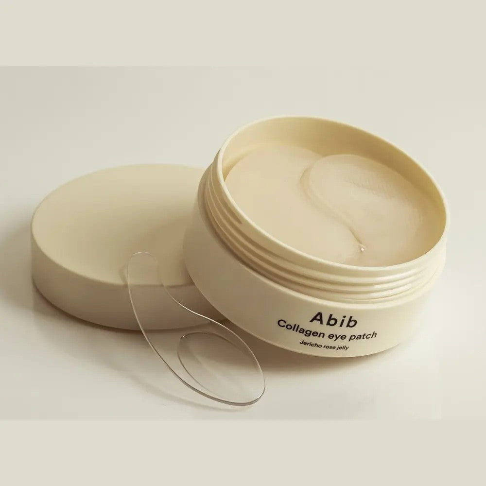 Patch yeux Collagen Eye Patch Jericho Rose Jelly de Medicube, pour regard frais.