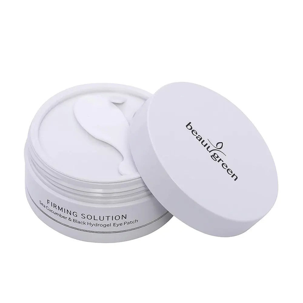 Patch yeux Sea Cucumber And Black Hydrogel Eye Patch de Petitfee, soin coréen au concombre de mer pour regard frais.