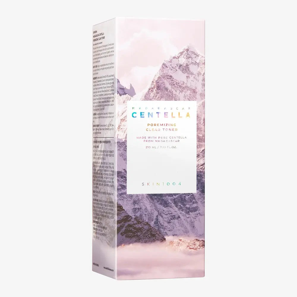 Lotion tonique Poremizing Clear Toner de Some By Mi, soin coréen à l’argile rose pour resserrer les pores et lisser la peau.