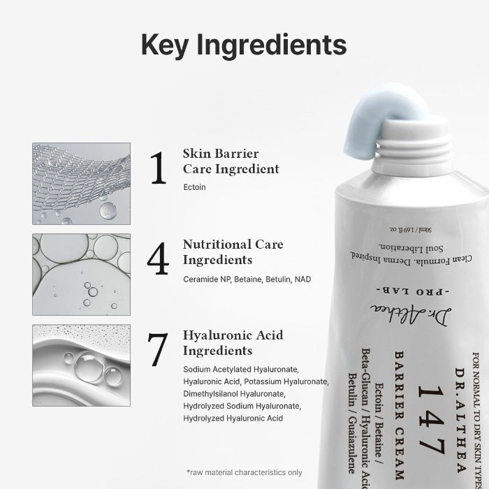 Dr. Althea 147 Barrier Cream packaging