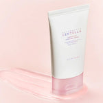 Crème gel Poremizing Light Gel Cream de Skin1004, soin léger à l'argile rose pour pores resserrés et peau lisse.