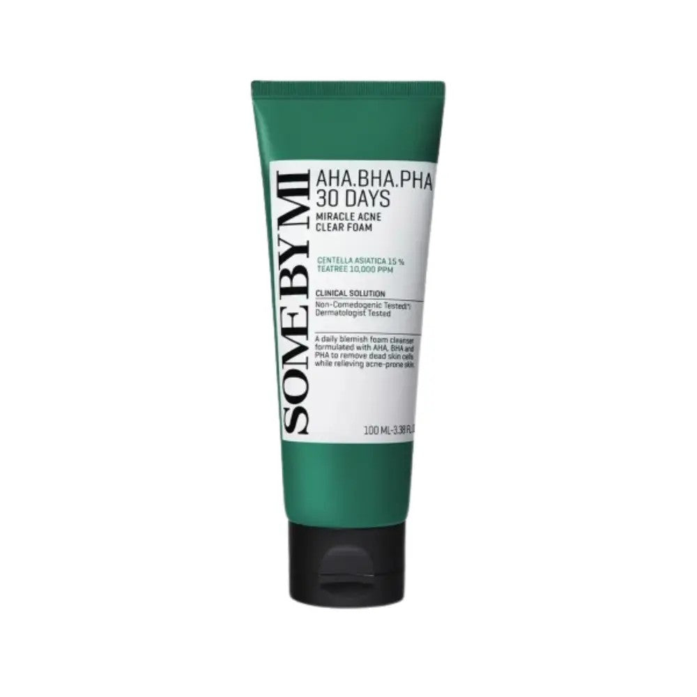 Nettoyant anti acné Some by mi aha-bha-pha 30 days miracle acne clear foam