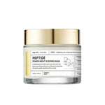 Masque de nuit Peptide Power Night Sleeping Mask coréenne  soin réparateur et anti-âge aux peptides