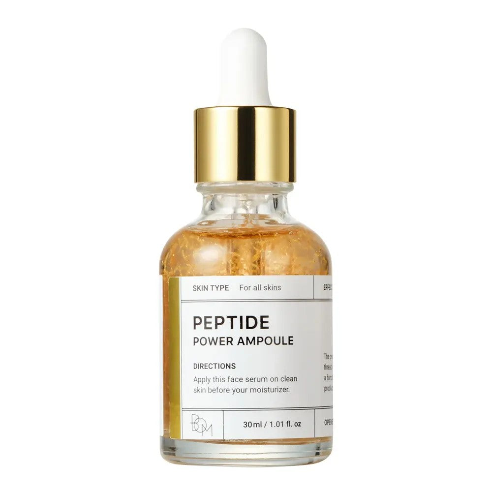 Ampoule anti-âge Peptide Power Ampoule Mfg de la marque coréenne BEAUTY OF MAJESTY soin visage peptides raffermissant