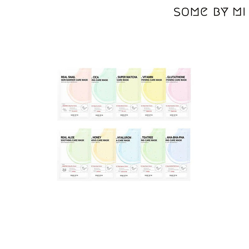 Cosmétiques coréens K BEAUTY COSMETICS  produit coréen SOME BY ME Real AHA BHA PHA Calming Care Mask