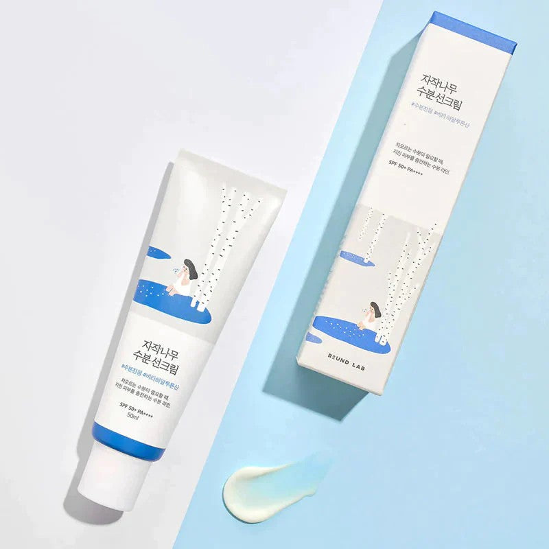 Cosmétiques coréens K BEAUTY COSMETICS  produit coréen Roundlab Birch Juice Sunscreen