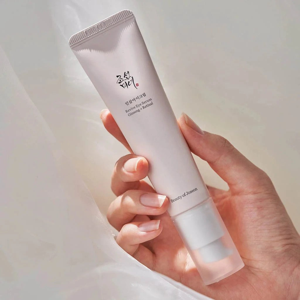 Cosmétiques coréens K BEAUTY COSMETICS  produit coréen BEAUTY OF JOSEON   Revive Eye Serum Ginseng + Retinal