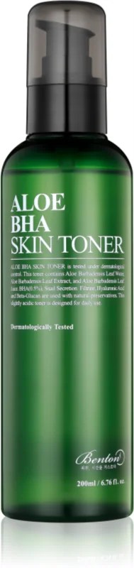 Cosmétiques coréens K BEAUTY COSMETICS  produit coréen BENTON Aloe BHA Skin Toner